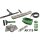 Unger Professional Window Cleaning Kit AK115