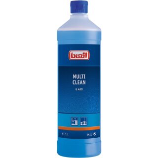 Buzil G430 Multi-Clean 33.6 oz / 1 L Alkaline active cleaner