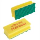 Vileda PurActive Cleaning Scourer yellow Pack of 10