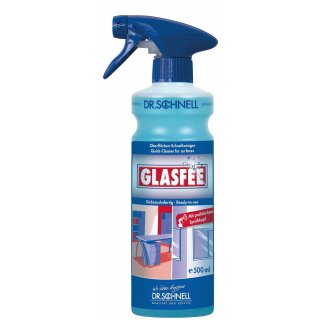 Dr. Schnell Glasfee Quick surface cleaner 16.9 oz / 500ml + spray nozzle