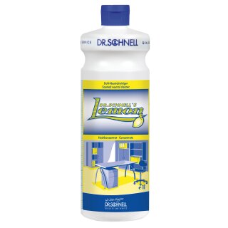Dr. Schnell Lemon 33.8 oz / 1 L Scented neutral cleaner