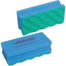 Vileda PurActive Cleaning Scourer blue Pack of 10