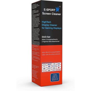 Rogge E-Sport Screen Cleaner 8,45oz Screen Cleaner + 2x Microfibre